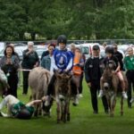 Arts and Culture award - children in a donkey race